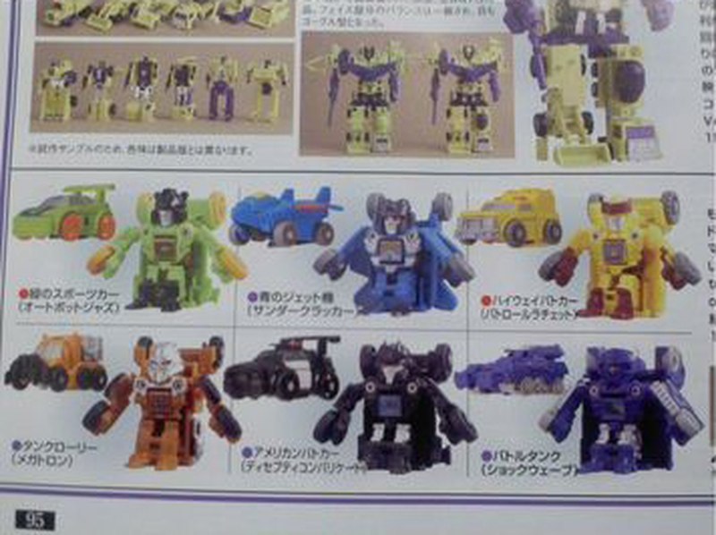 Transformers Generations, Encore, BeCool, Arms Micron. More Japan Magazine  Previews